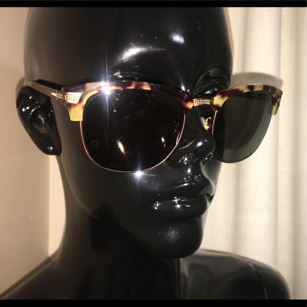 Montblanc Yellow Havana Sunglasses